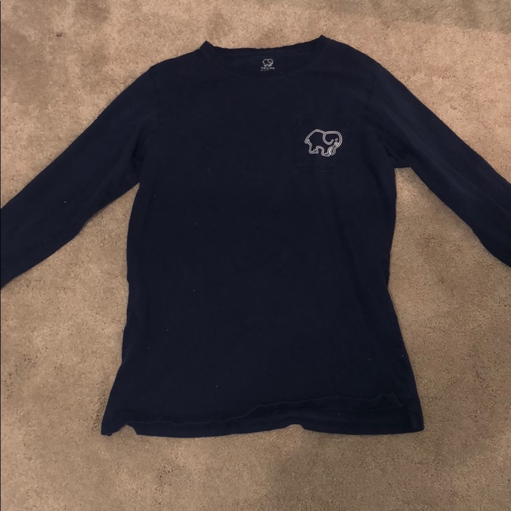 Navy blue Ivory Ella long sleeve lacrosse shirt